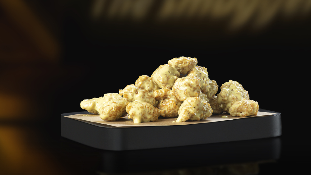 Honey mustard Popcorn chicken 